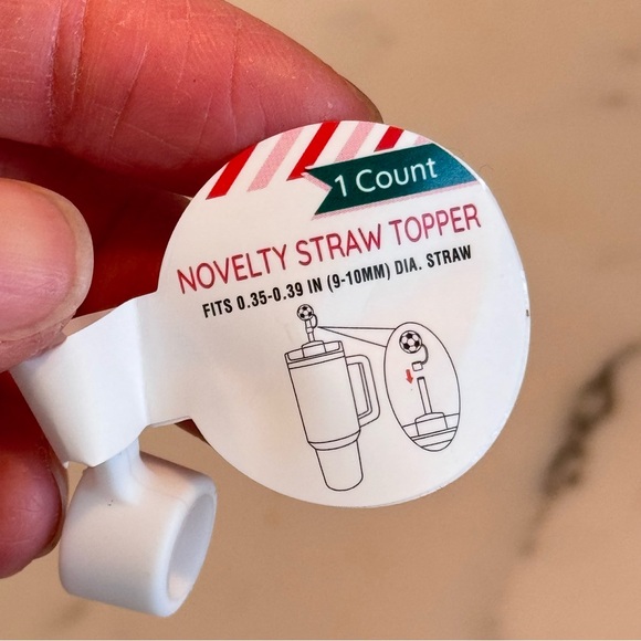 NEW Target Bullseye Playground Soccer Ball Stanley Straw Cover - Picture 2 of 2